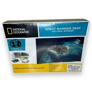 New National Geographic Great Barrier Reef Natural Wonder Model Kit Sealed
